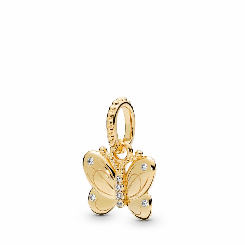 Pandantive Pandora Shine™ Decorative Butterfly Aur (tG312FQy)